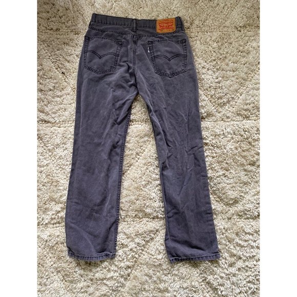 Levi Strauss Men's Gray Jeans 514 Sz 31x30 White Tab Denim Vintage - Picture 6 of 7